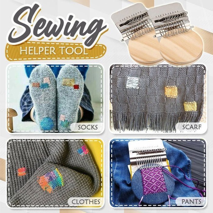 Darning & Weaving Loom Kit – DIY Craft Set