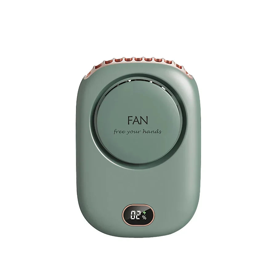 Portable USB Rechargeable Hanging Neck Mini Fan | Kalsten