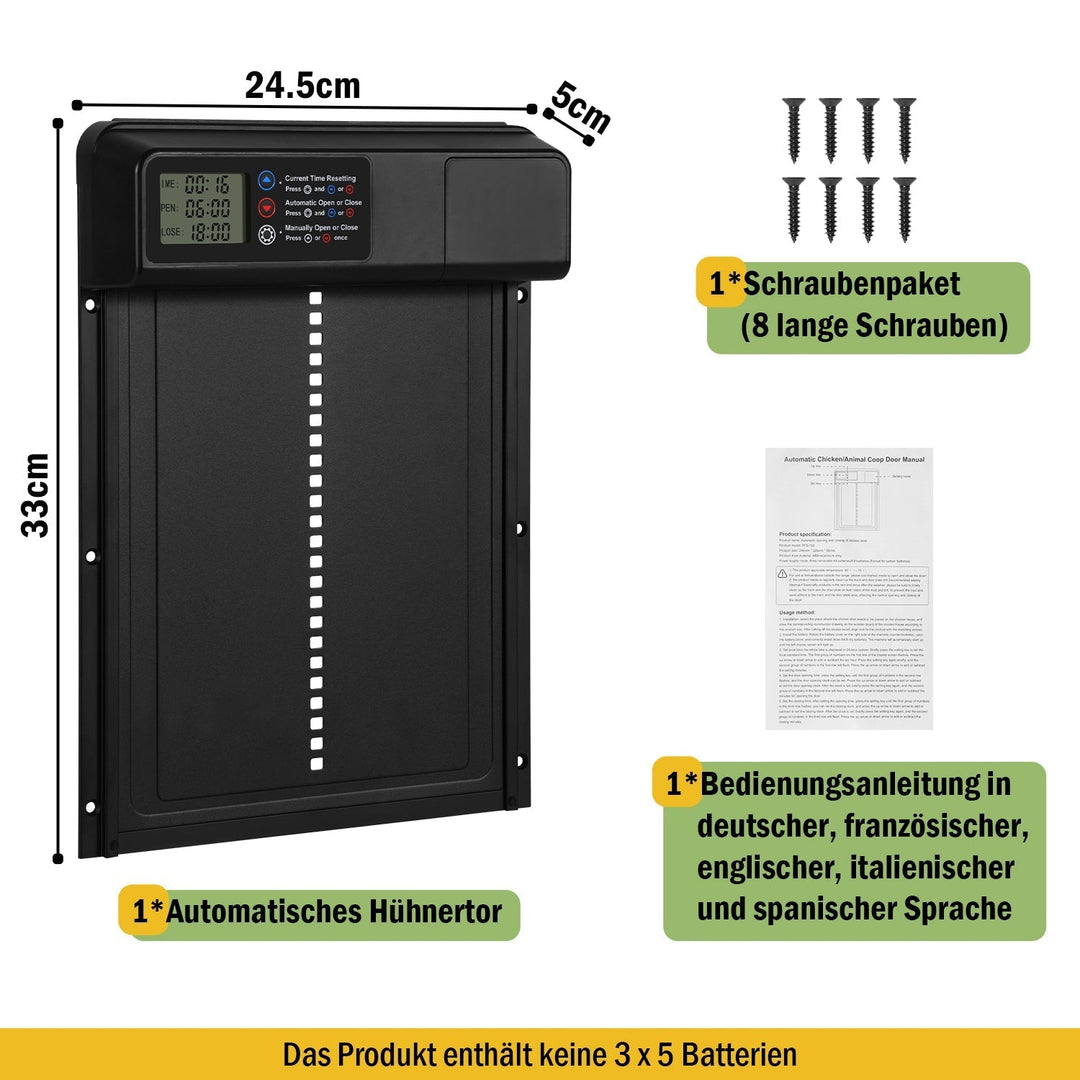 Chicken flap automatic timer | Kalsten