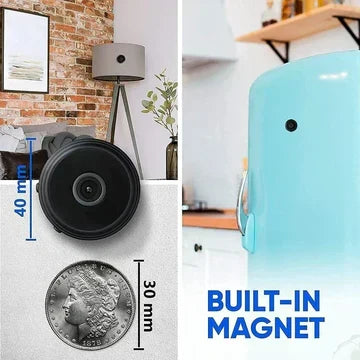 Kalsten | WatchPoint Mini – Wireless 1080p Camera with Night Vision and Magnetic Mount