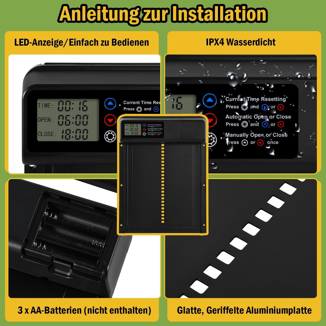 Chicken flap automatic timer | Kalsten