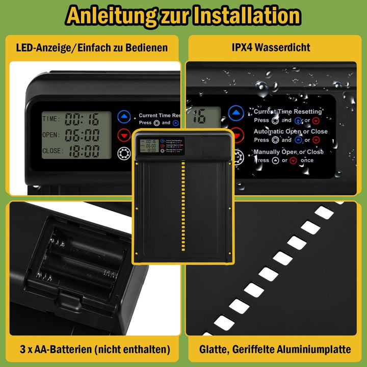 Chicken flap automatic timer | Kalsten