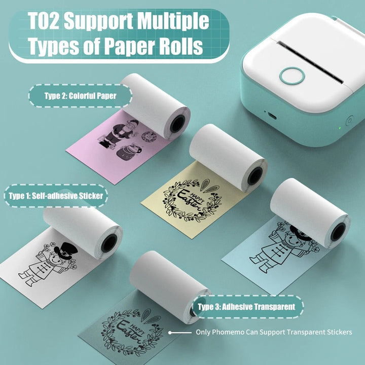 PocketPrint Mini – Portable Thermal Photo Printer Without Ink | Kalsten