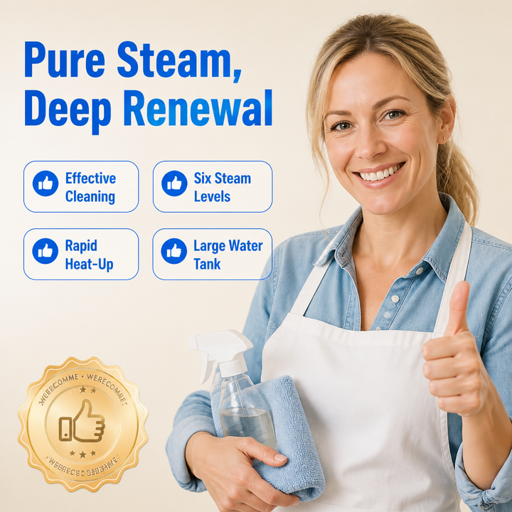 Steam cleaner with high steam temperature | Kalsten