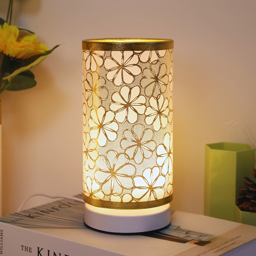 ModernLicht – Illuminated USB Table Lamp in Cylinder Kalsten