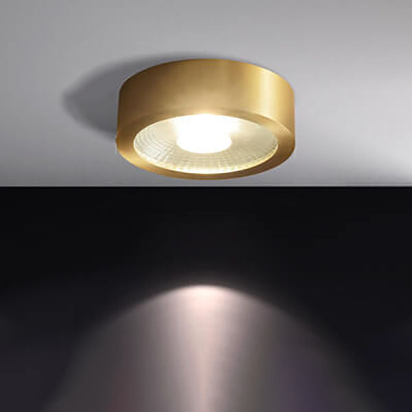 Flush Mount Ceiling Light Copper 4.72 in Built-In LED Modern Hallway Living Room Bedroom Lighting | Kalsten