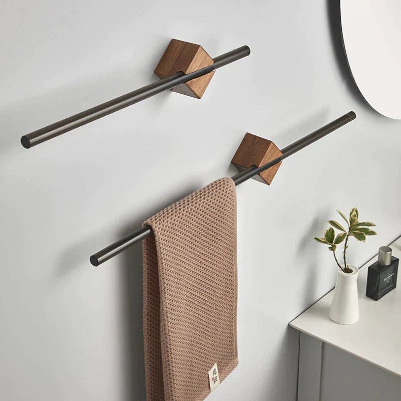 Wall-Mounted Towel Holder