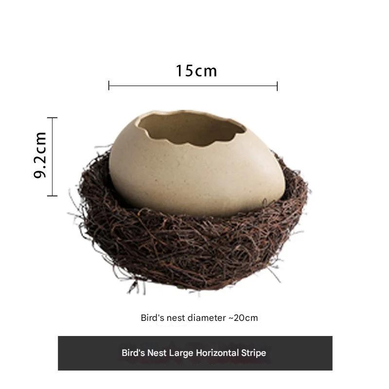 Kalsten | Creative Ceramic Bird Nest Eggshell Bowl