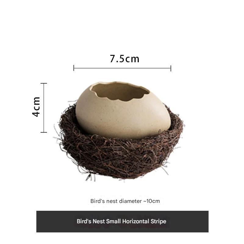 Kalsten | Creative Ceramic Bird Nest Eggshell Bowl