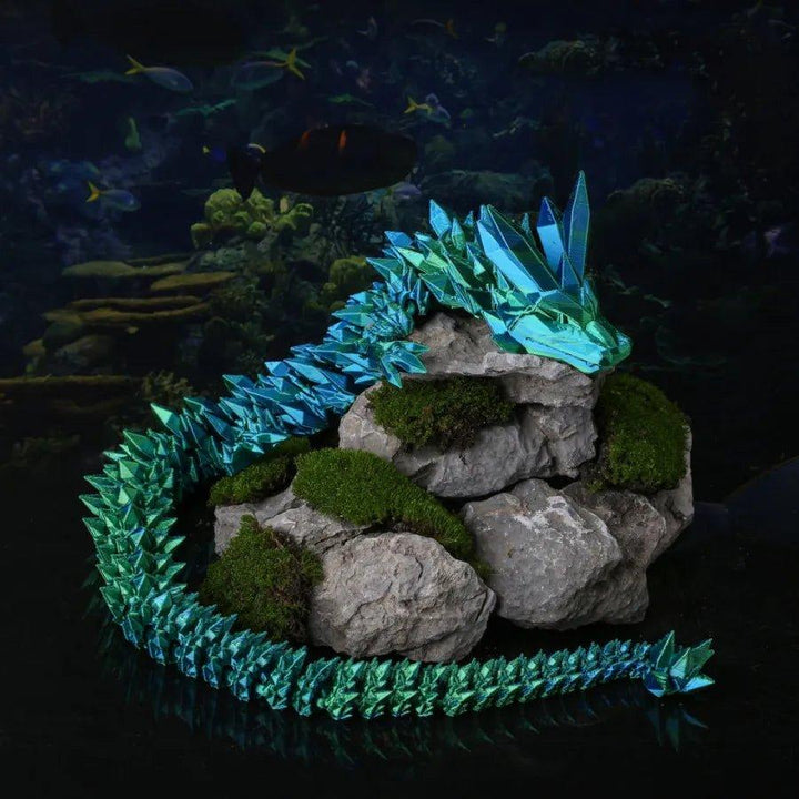 3D-printed crystal mobile | Kalsten