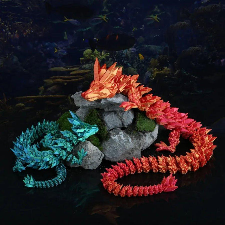3D-printed crystal mobile | Kalsten