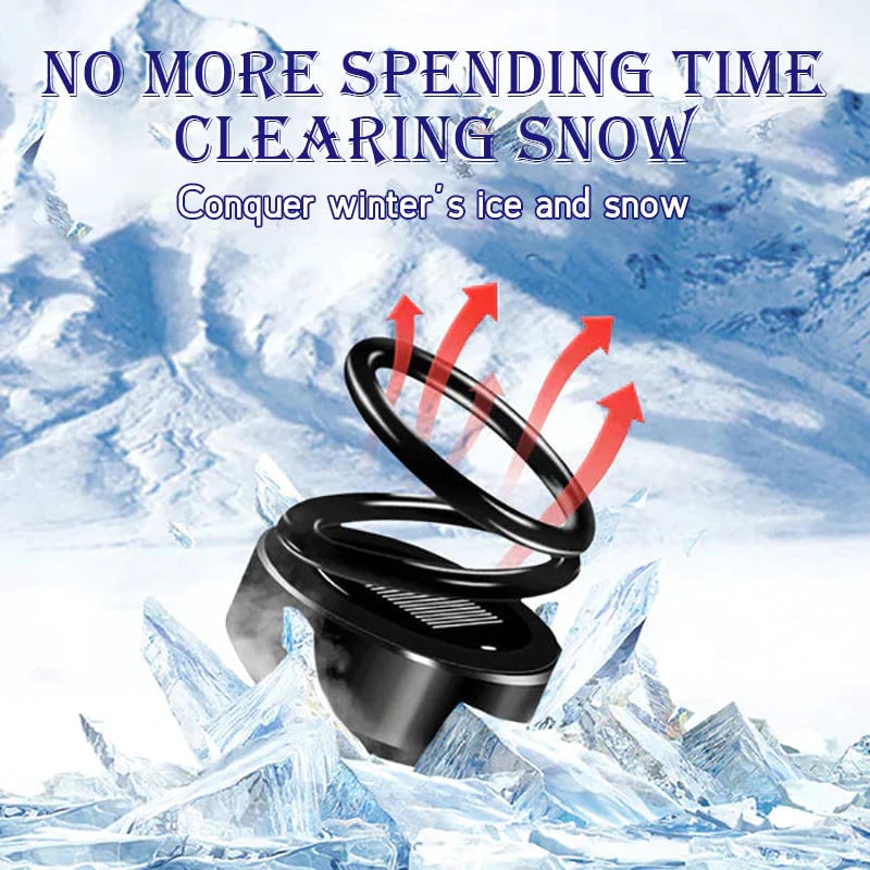 Kalsten | Portable Car Heater | Solar Rechargeable De-Icer | Fast Defrost Device for Cars & Homes