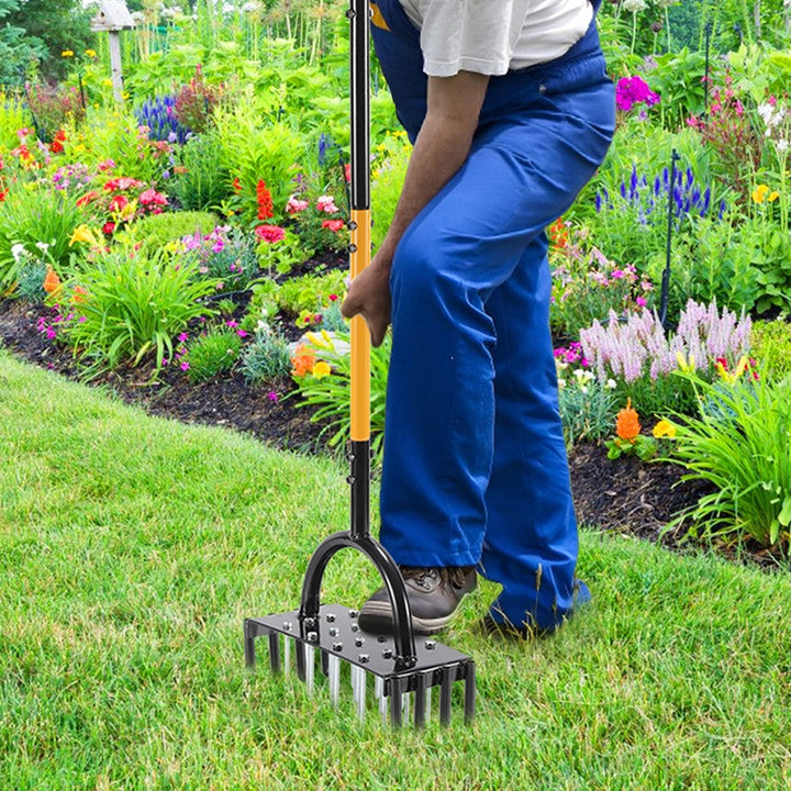Lawn aerator aerifier verticutter for compacted soils | Kalsten