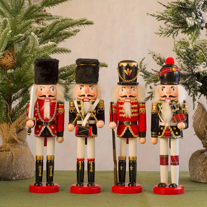 Kalsten | NutcrackerJoy - Wooden Nutcracker Soldier Figure for Timeless Christmas Charm