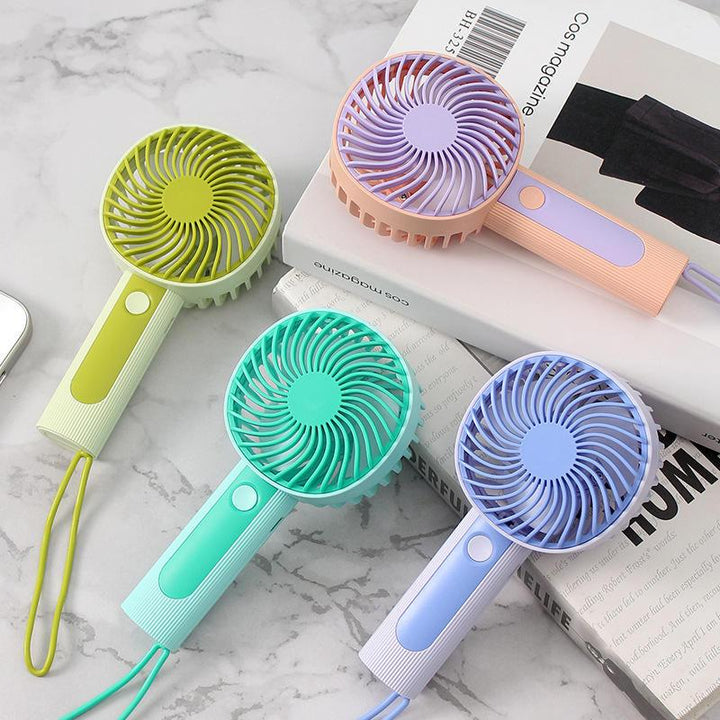 Mini Handheld USB Rechargeable Fan - 3-Speed Portable Air Cooler | Kalsten