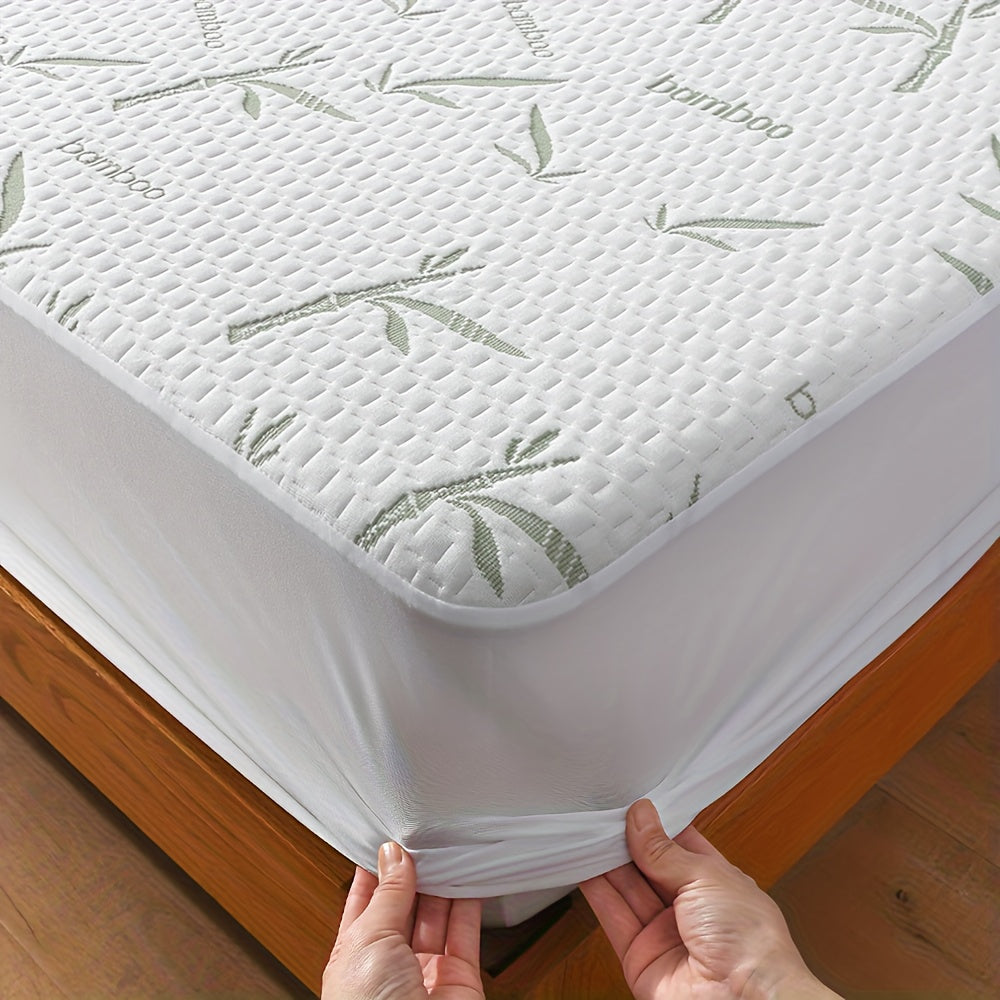 Bamboo Mattress Protector with Cooling 3D Air Layer | Kalsten