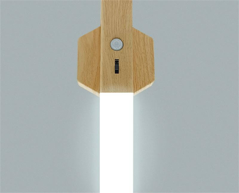 Smart Home Wooden Small Night Lamp Lamp LED Induction | Kalsten