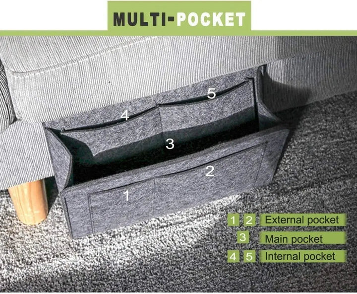Kalsten | SpaceMate Organizer — No more chaos, more tranquility and space right next to your bed!