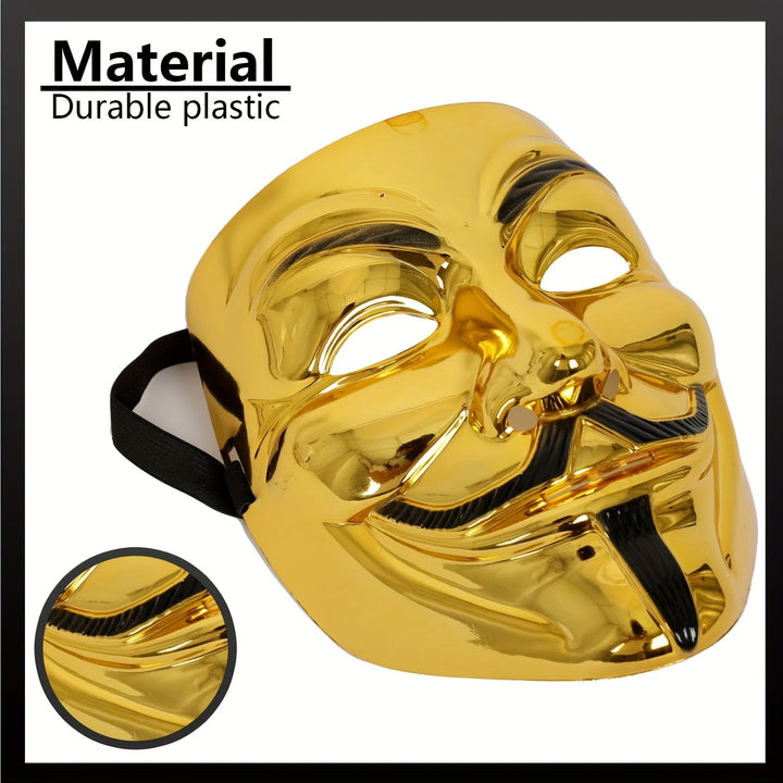 Full Face Plastic Halloween Mask Cosplay Style
