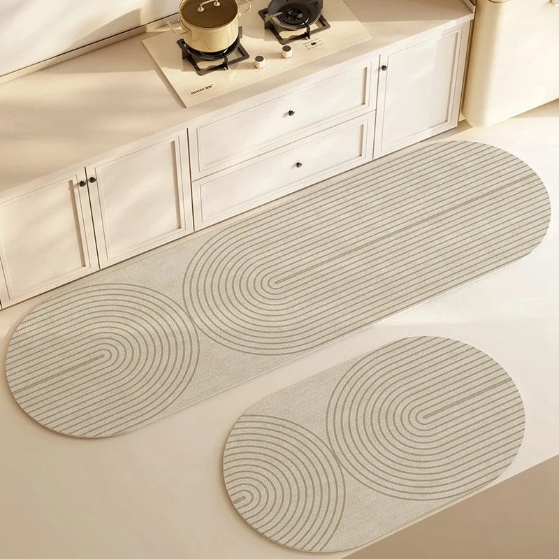 Absorbent Non-Slip Bath & Kitchen Mat