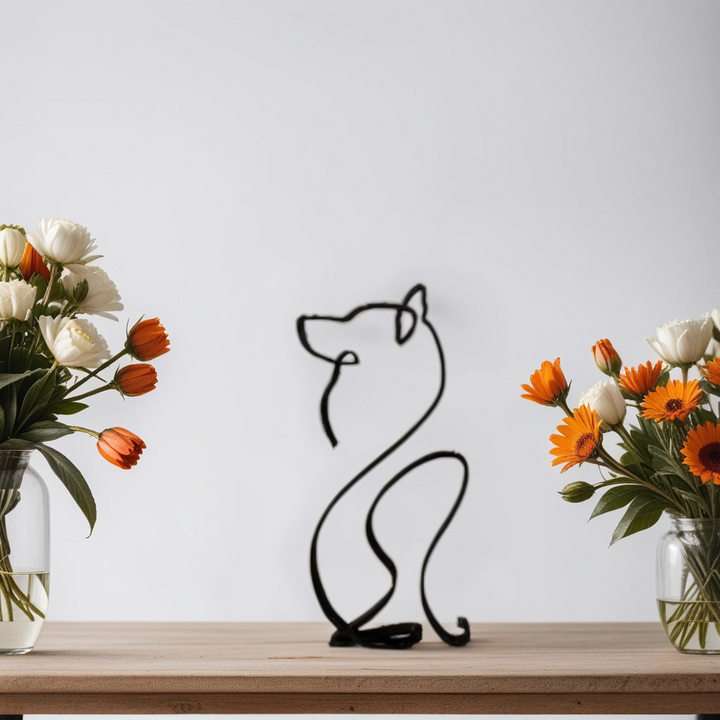 Kalsten | Artipaws Abstract Dog Sculpture | Modern Design | High-Quality Art Figure | For Shelf & Table