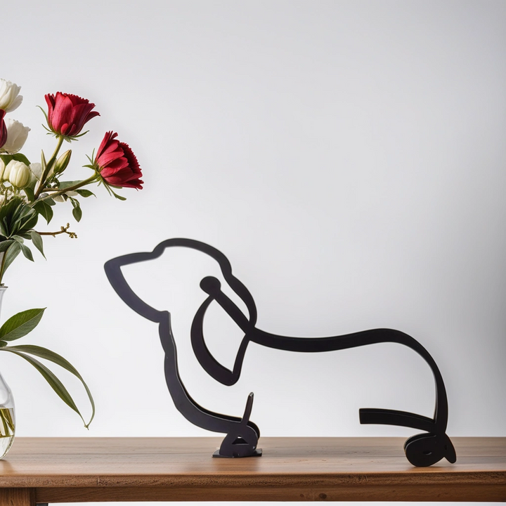 Kalsten | Artipaws Abstract Dog Sculpture | Modern Design | High-Quality Art Figure | For Shelf & Table