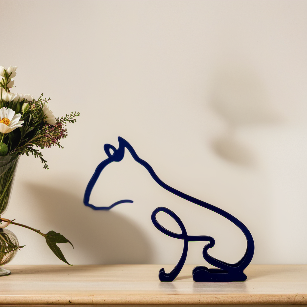 Kalsten | Artipaws Abstract Dog Sculpture | Modern Design | High-Quality Art Figure | For Shelf & Table