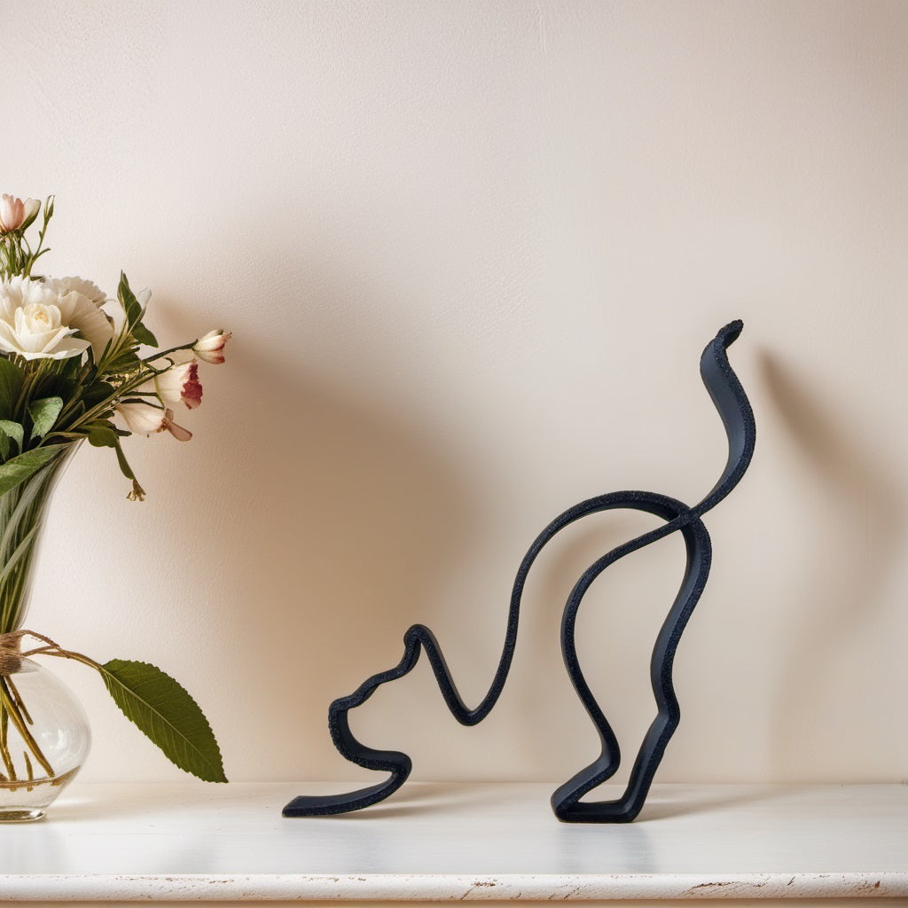 Kalsten | Artipaws Abstract Dog Sculpture | Modern Design | High-Quality Art Figure | For Shelf & Table