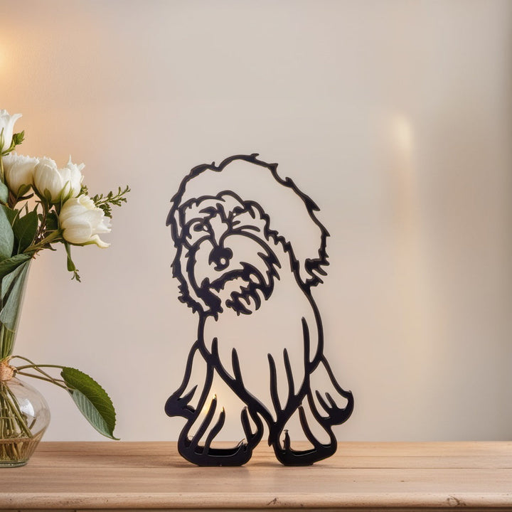 Kalsten | Artipaws Abstract Dog Sculpture | Modern Design | High-Quality Art Figure | For Shelf & Table