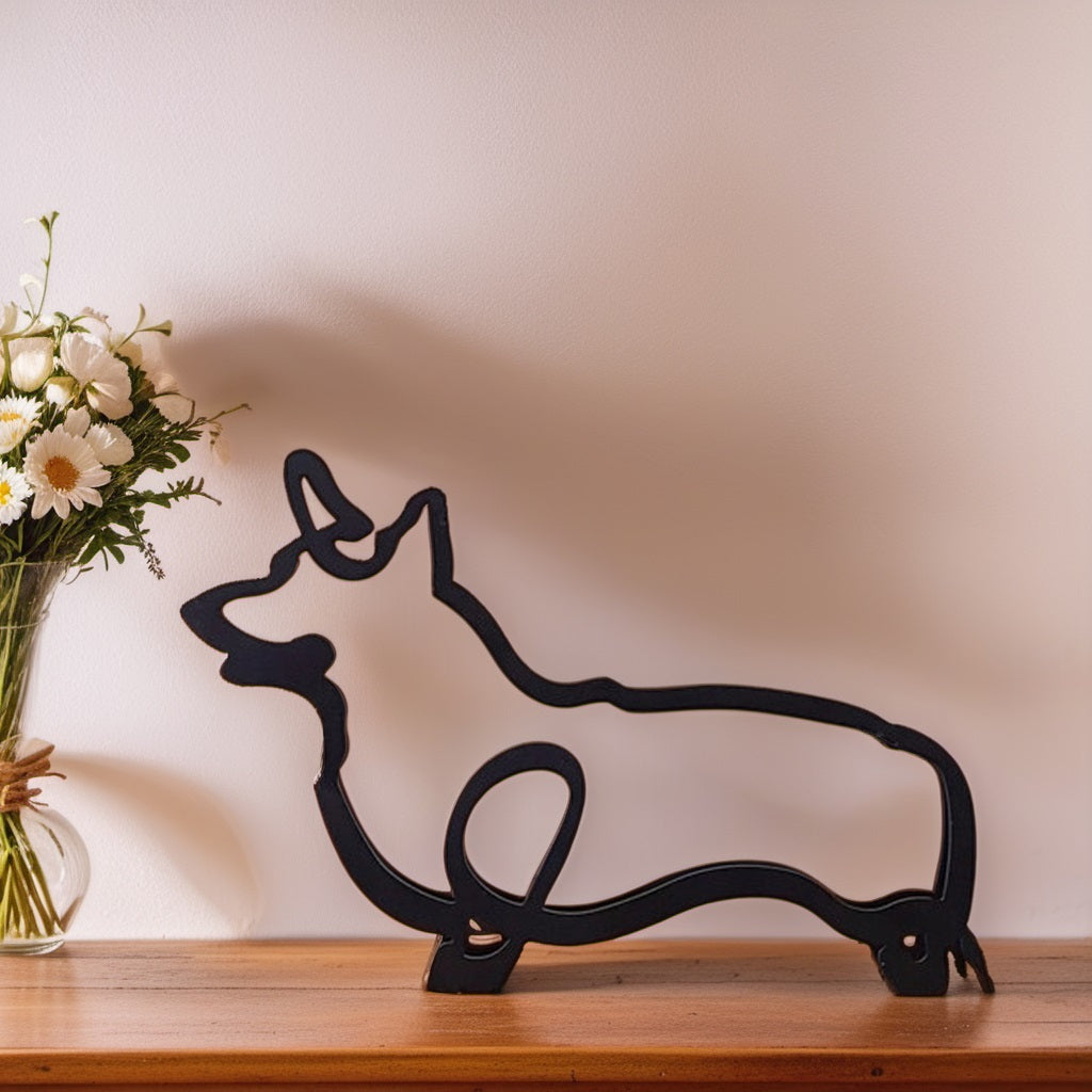 Kalsten | Artipaws Abstract Dog Sculpture | Modern Design | High-Quality Art Figure | For Shelf & Table