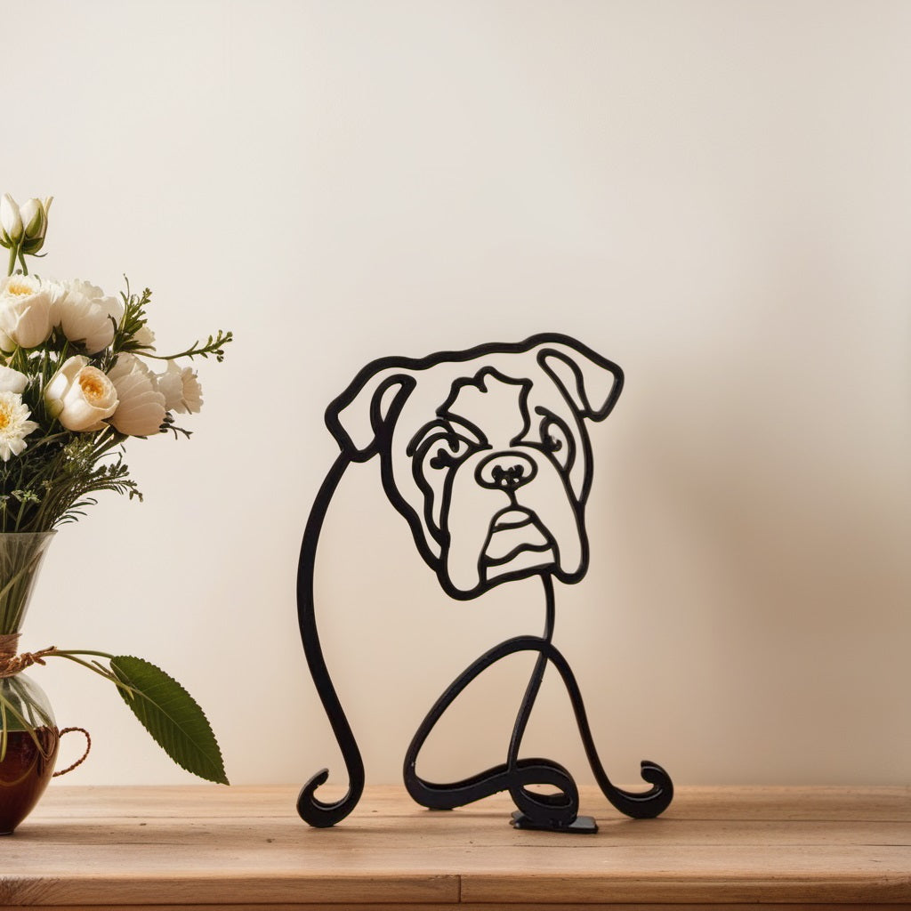 Kalsten | Artipaws Abstract Dog Sculpture | Modern Design | High-Quality Art Figure | For Shelf & Table