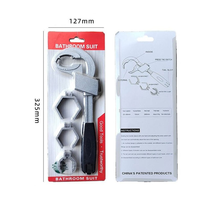 Kalsten | Multifunctional Bathroom Wrench Set