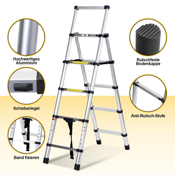 Telescoping ladder Folding ladder A-frame | Kalsten