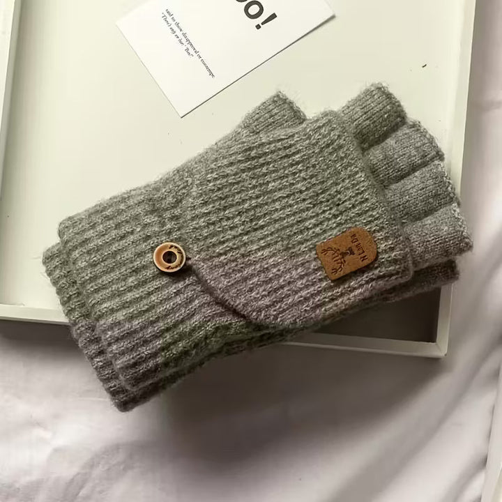 Kalsten | Men's WinterPro Fingerless Gloves – Thick, Warm and Comfortable