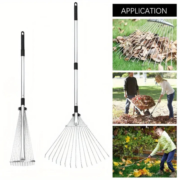 ergonomic garden rake for back-friendly work | Kalsten