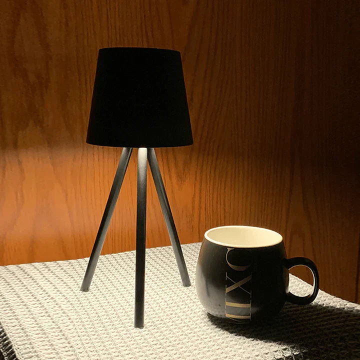 Nordic tripod table lamp - Stylish wireless LED night light Kalsten