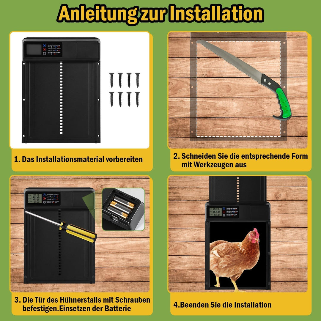 Chicken flap automatic timer | Kalsten