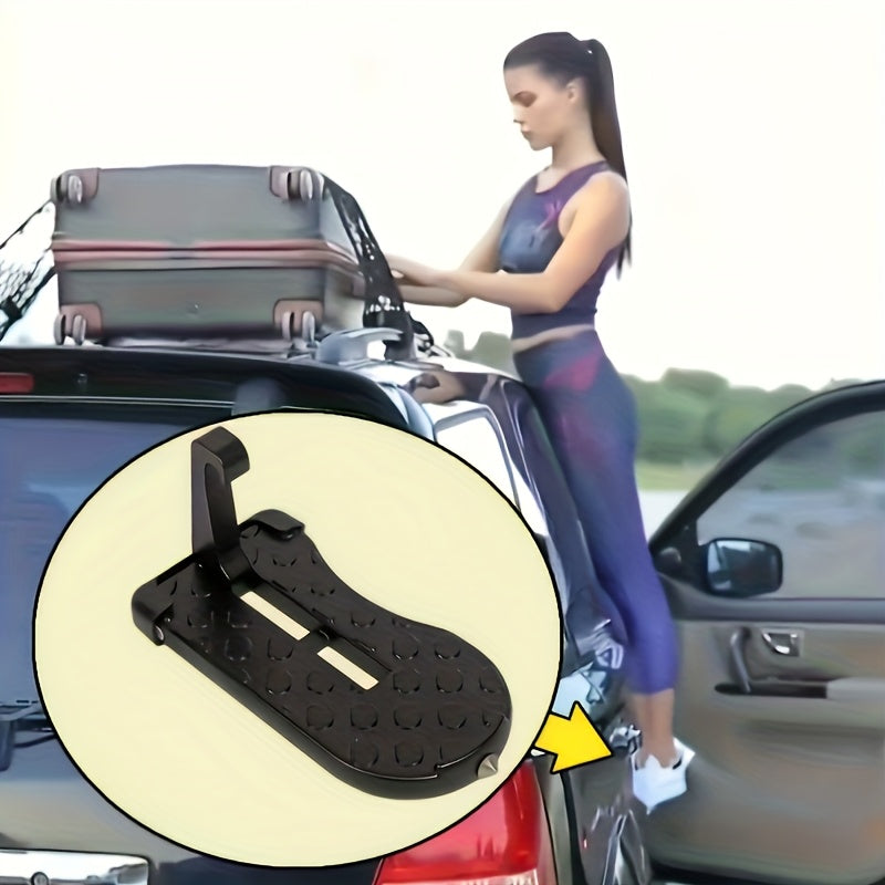 Car door step for roof access | Kalsten