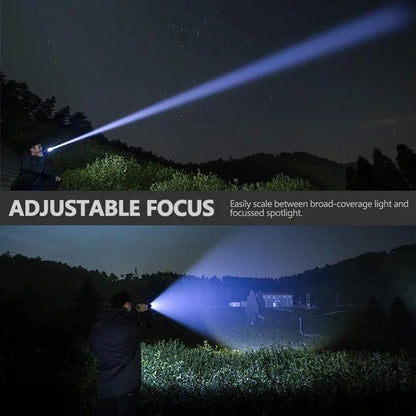 Skanto | Powerful 90000 Lumens LED Flashlight – The Best Flashlight for Any Adventure