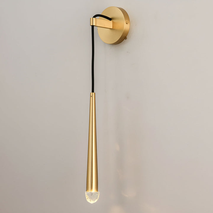 LED Wall Sconce – Strip Crystal Nordic Hardware Lamp (24in / 20in) | Kalsten