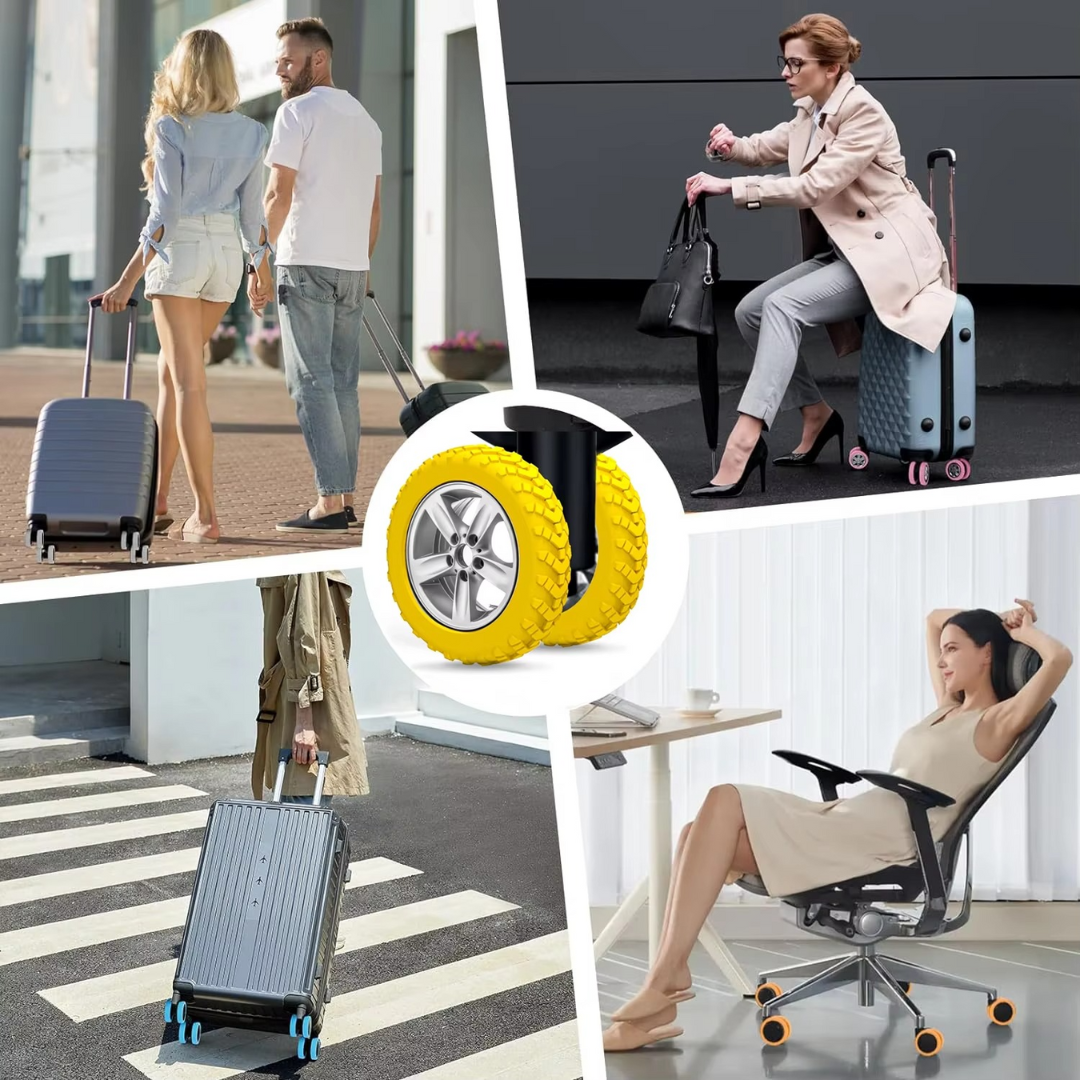 Rollrausch — Make your luggage quiet, durable, and unmistakably visible | Kalsten
