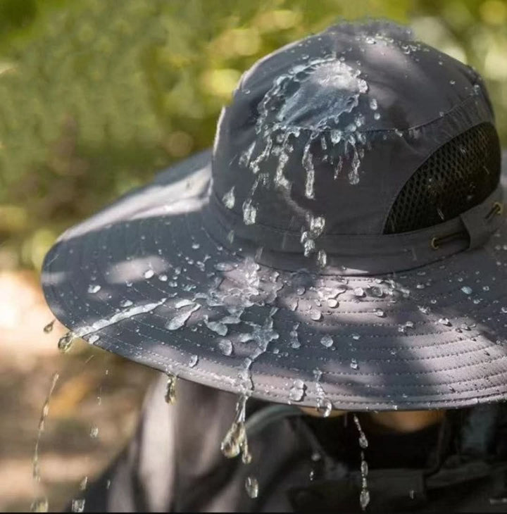 Solar Fan Fisherman's Hat - Solar Energy & USB Charging | Kalsten