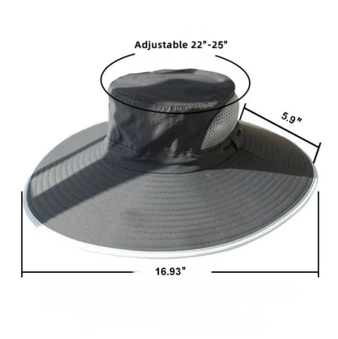 Solar Fan Fisherman's Hat - Solar Energy & USB Charging | Kalsten