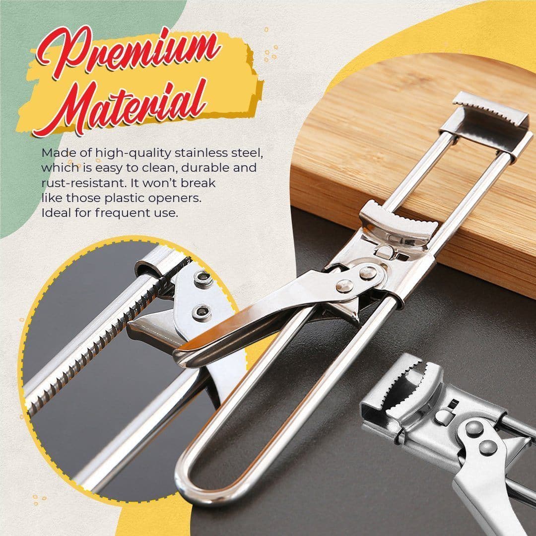 Adjustable bottle and jar opener | Kalsten
