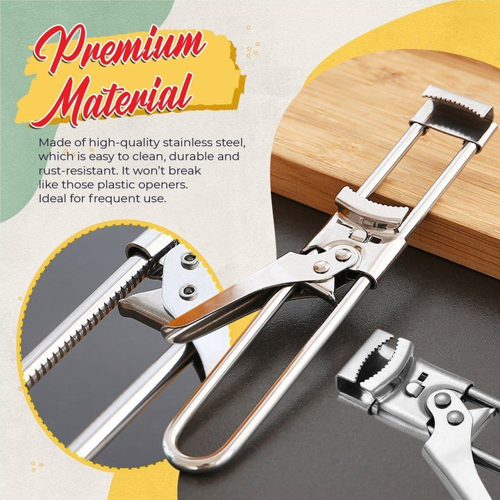 Adjustable bottle and jar opener | Kalsten