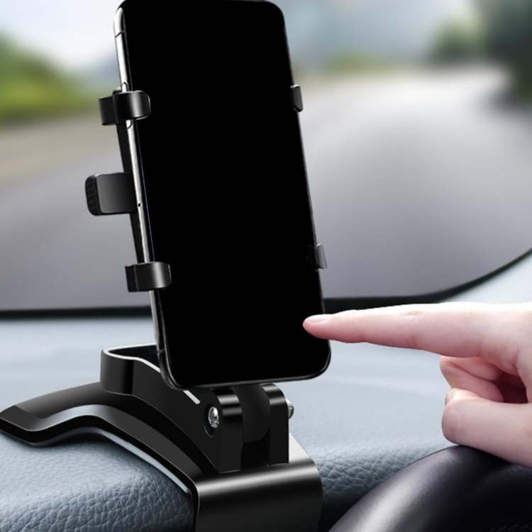 BowLift | Adjustable Car Phone Holder | Anti-Slip Grip & Durable ABS for Safe Navigation and Hands-Free Calls