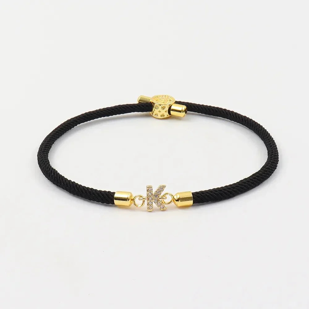 Kalsten | Adjustable Letter Initial Bracelets