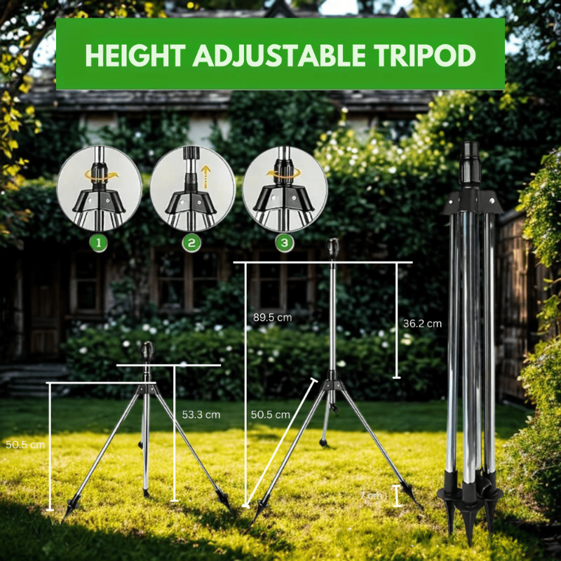Kalsten | 360° Stainless Steel Tripod