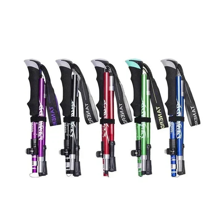 Kalsten | Adjustable Trekking Poles - Folding Telescopic Rod