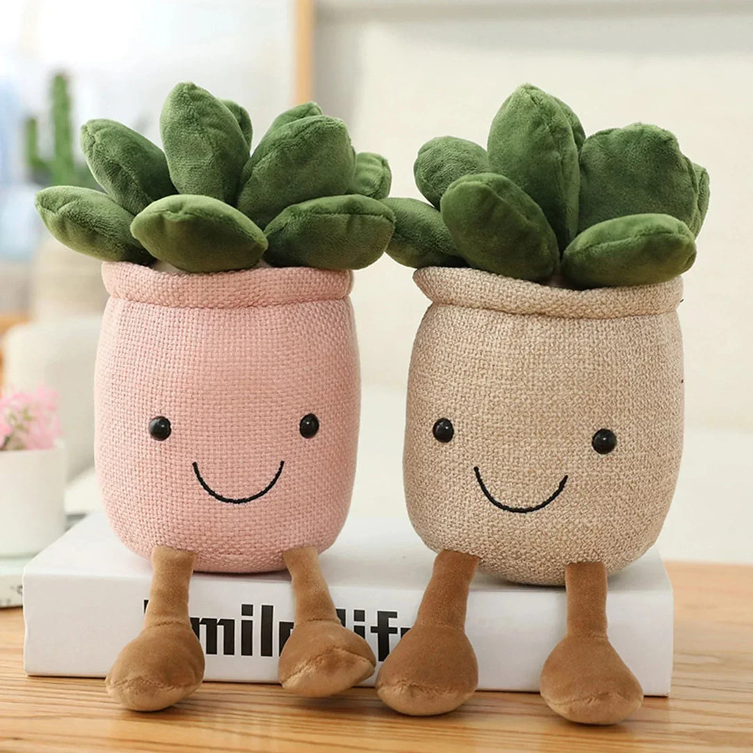 Kalsten | Adorable Succulent Plush Cushion: Soft, Cuddly Plant Decoration